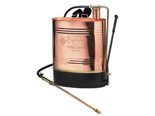 POMPA A ZAINO RAME POMPANTE OTTONE  destra