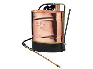 POMPA A ZAINO RAME POMPANTE OTTONE  sinistra