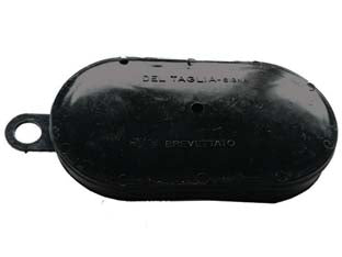 COPERCHIO OVALE NERO PER POMPE TOSCA E SFIDA    DALDEGAN