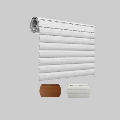 KIT TAPPARELLA IN PVC 'TORINO' cm 123x160h - Col. Bianco - MADE IN ITALY