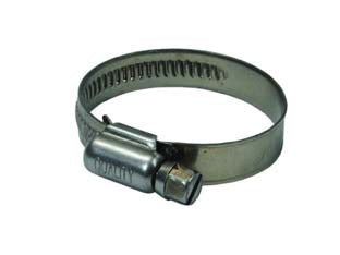 FASCETTA STRINGITUBO IN ACCIAIO INOX AISI 304 MM.10- - ø mm.12/22 - 100 pezzi QUALITY