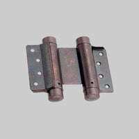 CERNIERA A MOLLA DOPPIA AZIONE 75 mm - Nichelato - 2 pezzi