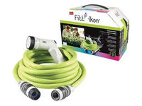 TUBO ESTENSIBILE IKON CON RACCORDI E LANCIA- - mt.4/10 - lime - 1 rotolo FITT