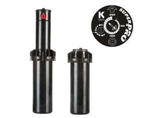 IRRIGATORE POP-UP K-RAIN SUPER PRO DINAMICO DA 3/4 S075 UGELLO 2,5- - attacco 3/4, alzo cm. 10 - 5 pezzi RAIN