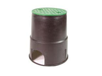 POZZETTO PVC TONDO CON COPERCHIO  ø mm.200x230h.