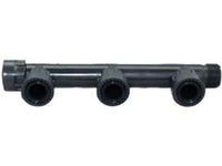 RACCORDI MANIFOLD PVC CON ORING  3 uscite con ghiera 1    RAIN