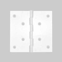 CERNIERA INOX QUADRA 30x30 mm - 24 pezzi