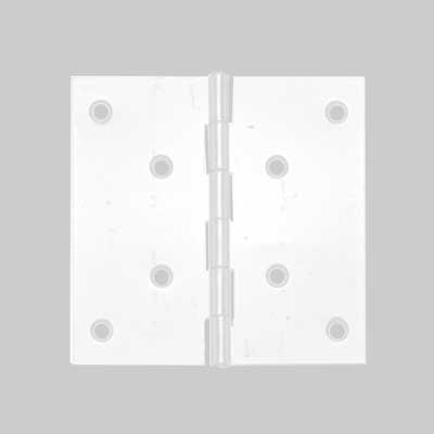 CERNIERA INOX QUADRA 40x40 mm - 24 pezzi