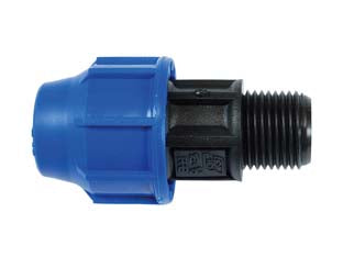 RACCORDO A COMPRESSIONE MASCHIO PN16- - ÃE¸ mm.50x M 1 ½ - 5 pezzi