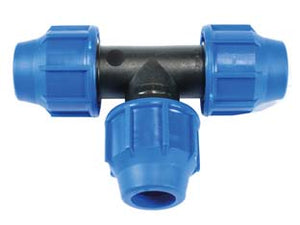 RACCORDO A COMPRESSIONE A TI PN16- - ø mm.50x50x50 - 5 pezzi