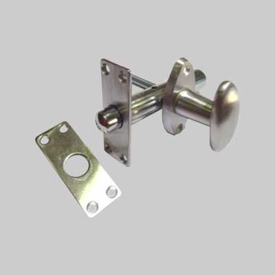 CATENACCIO A CREMAGLIERA   80 mm - Ottone lucido