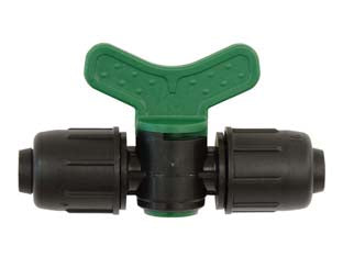 VALVOLA CILINDRO CON ATTACCHI RAPIDI IN POLIPROPILENE- - ø mm.16x16 - 50 pezzi