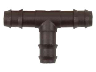 RACCORDO PORTAGOMMA  T IN POLIPROPILENE- - ø mm.20 - 20 pezzi