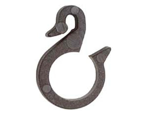 GANCIO PER SOSTEGNO TUBI IN POLIPROPILENE- - ø mm.16 - 500 pezzi