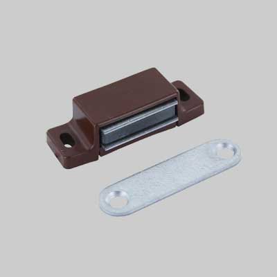 CHIUSURA MAGNETICA QUADRA 15x48 mm - Bianca - 100 pezzi