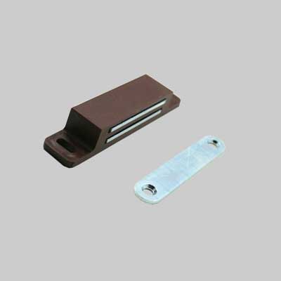 CHIUSURA MAGNETICA GIGANTE 18x87 mm - Marrone - 25 pezzi