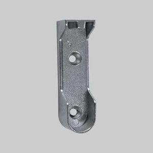 REGGITUBO LATERALE TUBO OVALE 15x30 mm - Nichelato - 50 pezzi