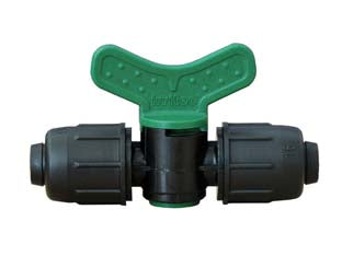 VALVOLA CILINDRO PER TAPE ATTACCHI RAPIDI IN POLIPROPILENE- - ø mm.16x16 - 25 pezzi