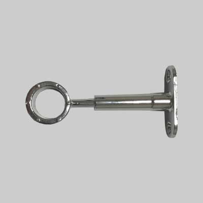 REGGITUBO CENTRALE TONDO Ø 18 mm - Cromato