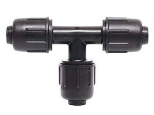 TEE A 90  ° A COMPRESSIONE PN4- -  EE ¸ mm.16x16x16 - 30 pezzi