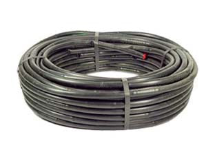 ALA GOCCIOLANTE MM.16 COLORE NERO- - portata 2 lt./h. rotolo mt.100 fori ogni cm.40 - 1 rotolo