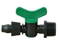 VALVOLA CILINDRO PER ALA CON FILETTO MASCHIO IN POLIPROPILENE- - ø mm.16xM 3/4 - 20 pezzi