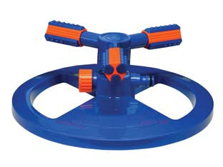 IRRIGATORE STATICO CIRCOLARE IN PLASTICA CON TRE BRACCI - 1 blister IL CAMPO