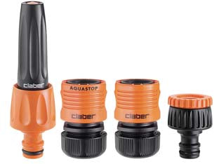 LANCIA DRITTA CON STARTER KIT Ø 1/2? IN BLISTER 8802 - 1 blister CLABER