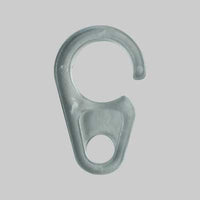 GANCIO PER TENDE CON OCCHIOLO Ø 7 - Colore trasparente - 1000 pezzi