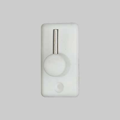 GANCIO PER BRIS-BRIS IN PLASTICA/ACCIAIO Frassino - 100 pezzi