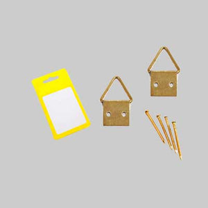 ATTACCAGLIE PER QUADRI SNODATE IN BLISTER n° 1 - 15 pezzi - 12 confezioni