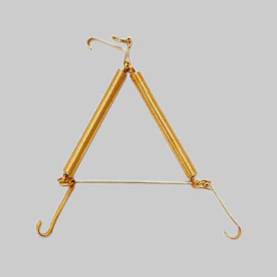 APPENDIPIATTI A MOLLA n° 2 - per  EE ? 16 EE ·25 cm - 10 pezzi