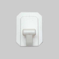 GANCIO MULTIUSO 'MAXI' 60x80 mm - Bianco - 25 pezzi