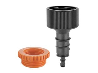 PRESA RUBINETTO PER MICROIRRIGAZIONE PER TUBO 1/2 - 1/4 IN BL. 91345 - 2 blister CLABER