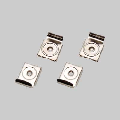 REGGISPECCHIO TIPO 'ESCO' Nichelato - Blister 4 pezzi - 10 pezzi