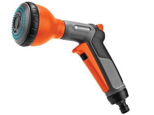 IDROPISTOLA A LANCIA A DOCCIA MULTIFUNZIONE CLASSIC CON INNESTO RAPIDO- - in blister (18313-20) - 1 blister GARDENA