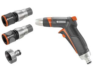 SET COMPLETO PER UN RACCORDO RAPIDO AL TUBO E AL RUBINETTO- - in blister (18298-20) - 1 blister GARDENA