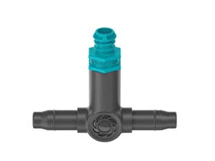 GOCCIOLATORE IN LINEA 2 LT/H PER TUBO DA 3/16 PER MICROIRRIGAZIONE- - 2 lt./h. conf. pz.10 in blister (1343-26) - 5 blister GARDENA