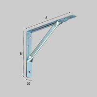 REGGIMENSOLA GRANDE PORTATA 395x245 mm - portata coppia max 215 kg