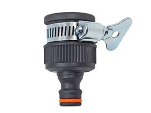 PRESA RUBINETTO LISCIO CON FASCETTA METALLICA- - mm.12-18 - blister - 80005446 - 2 blister GF