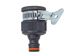 PRESA RUBINETTO LISCIO CON FASCETTA METALLICA- - mm.12-18 - blister - 80005446 - 2 blister GF