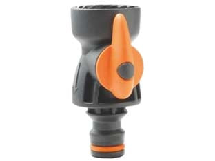 RUBINETTO A SFERA CON REGOLATORE DI FLUSSO- - F ø 3/4 mm.20x27 - blister - 80005001 - 10 blister GF