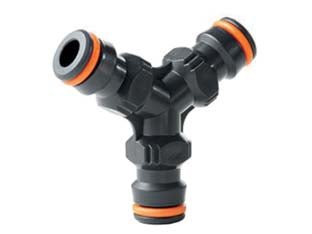 RACCORDO CONNETTORE A TRE INNESTI- - tre innesti - blister - 80005451 - 10 blister GF