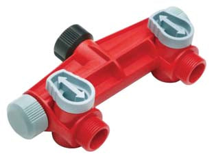 PRESA RUBINETTO A QUATTRO USCITE FILETTO 3/4 M- - blister (20062) - 1 blister IPIERRE