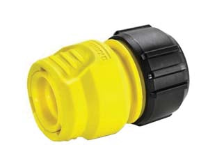 RACCORDO RAPIDO UNIVERSALE CON PORTAGOMMA- - per tubi da 1/2-5/8-3/4 - blister (26451910) - 5 blister KARCHER