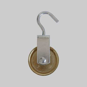 CARRUCOLA CON GANCIO 30 mm