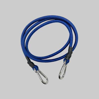 ALLACCIABAGAGLI CON  MOSCHETTONE 250 cm - confezione 2 pezzi