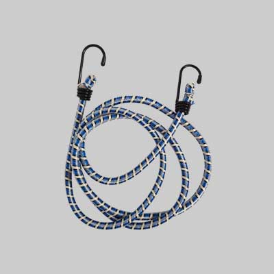 ALLACCIABAGAGLI C/GANCIO IN FERRO IDEAL STAR 100 cm - confezione 2 pezzi - IDEAL STAR