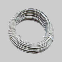 FUNE ZINCATA ANTIGIRO Ø 4 mm - rotolo 25 mt