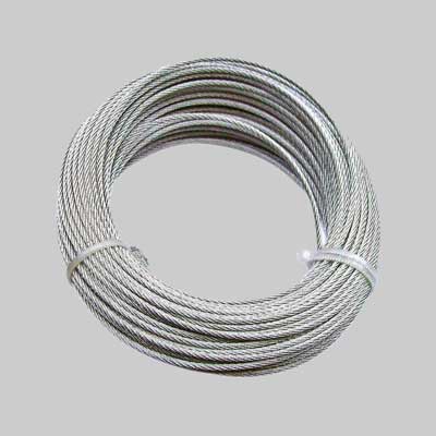 FUNE ACCIAIO INOX Ø 3 mm - rotolo 10 mt